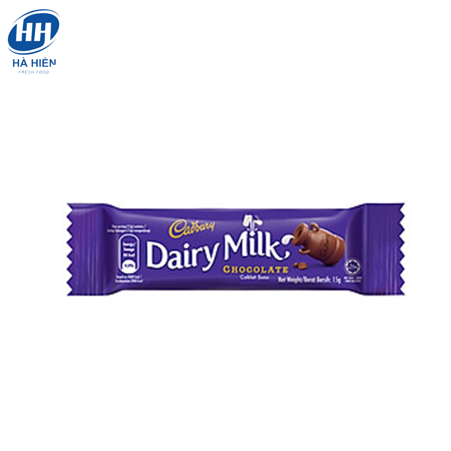  SOCOLA SỮA CADBURY DAIRY MILK 15G 