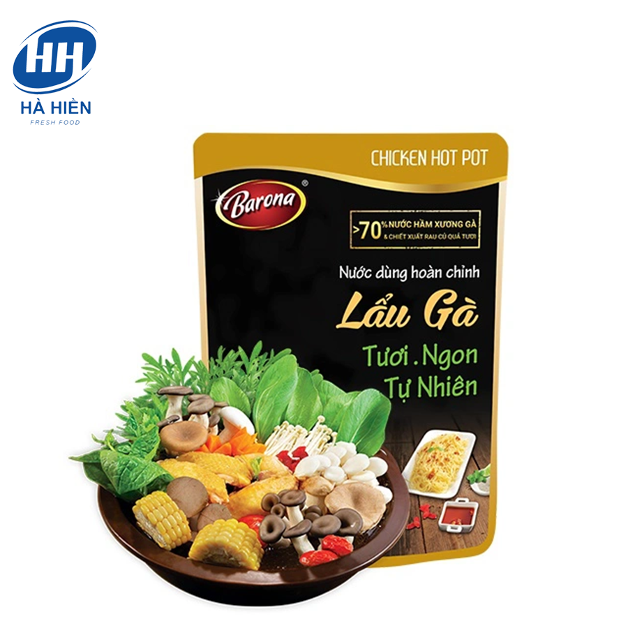  NƯỚC DÙNG HOÀN CHỈNH LẨU GÀ BARONA - 140G 