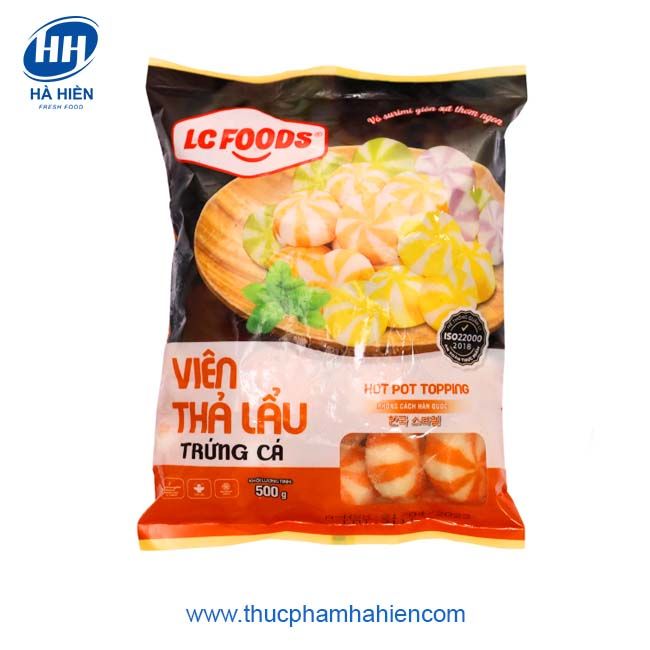 VIÊN THẢ LẨU TRỨNG CÁ LC FOODS 500G