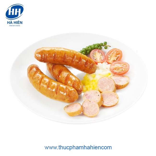 XÚC XÍCH BÒ HUN KHÓI 430G VÒNG
