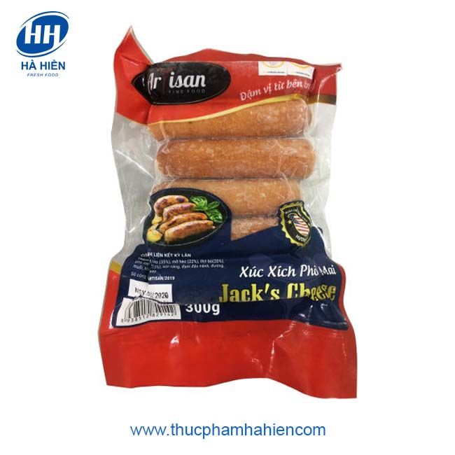 XÚC XÍCH PHÔ MAI JACK (300G)