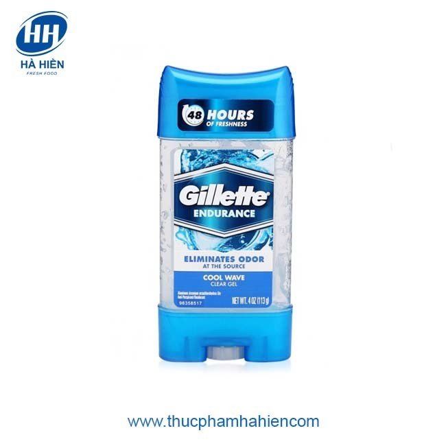 GEL KHỬ MÙI GILLETTE ULTIMATE PROTECTION COOL WAVE 107G