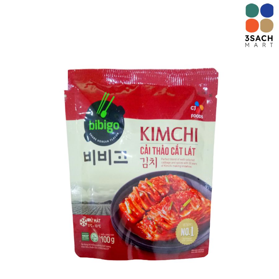  Kim Chi Cải Thảo Cắt Lát Bibigo (Gói 100Gr) 