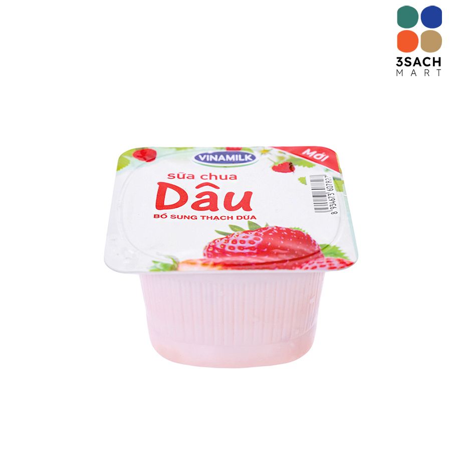  Sữa Chua Ăn Vinamilk Dâu (Hộp 100Gr) 