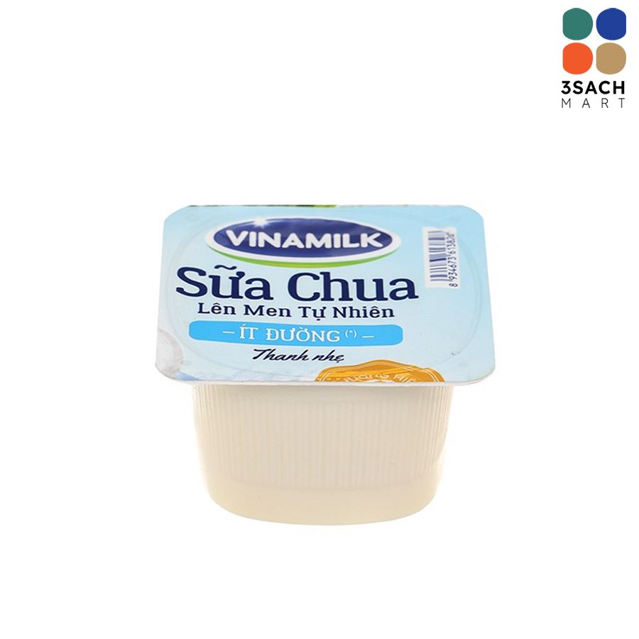  Sữa Chua Ăn Vinamilk Ít Đường (Hộp 100Gr) 