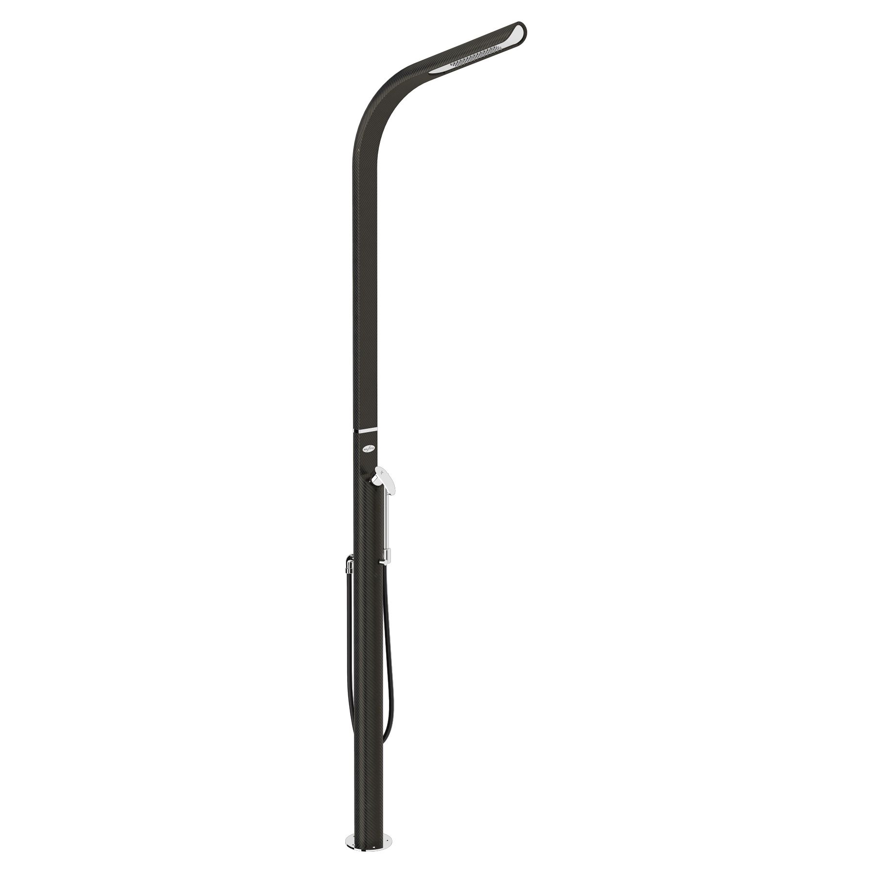 Sen cây ngoài trời có vòi sen cầm tay Dream Carbon Y stainless steel - 01037-MDT