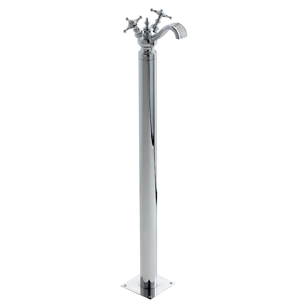 Vòi chậu lavabo cổ điển chân dài bằng đồng Villa D'Este - 030203