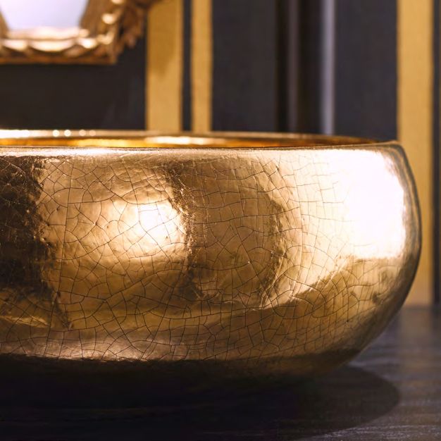 Chậu lavabo Ciocco Matt Gold - 0302M43