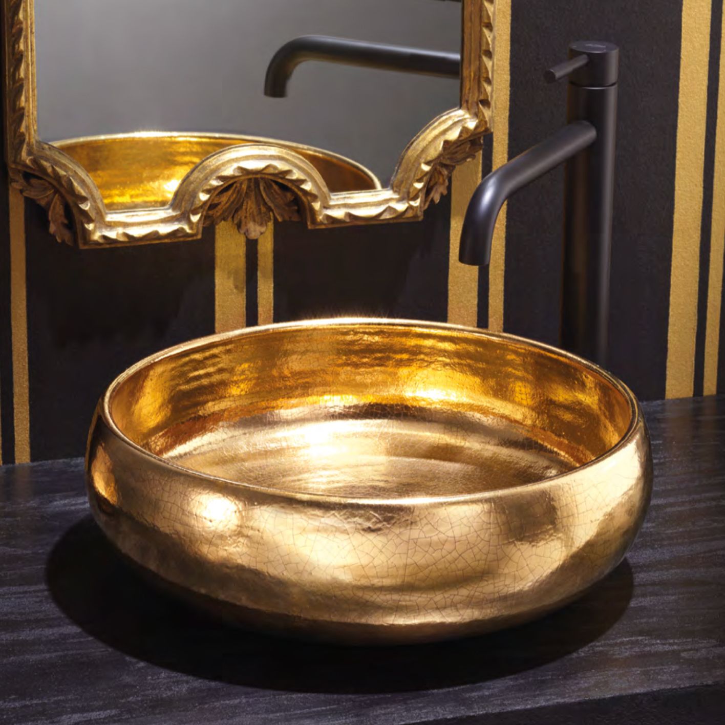 Chậu lavabo Ciocco Matt Gold - 0302M43