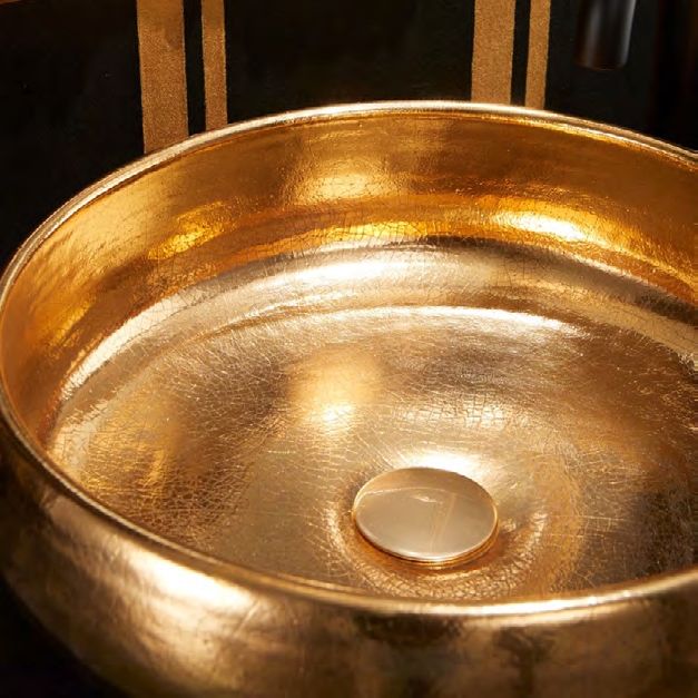 Chậu lavabo Ciocco Matt Gold - 0302M43