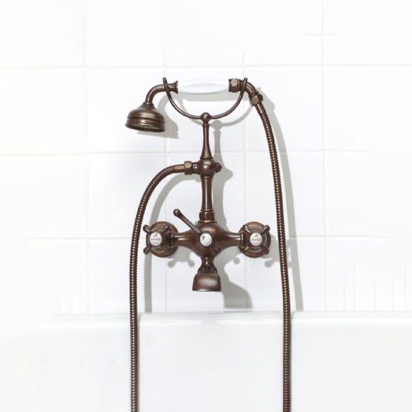 Vòi bồn tắm gắn tường cổ điển bằng đồng Montmartre - 07434