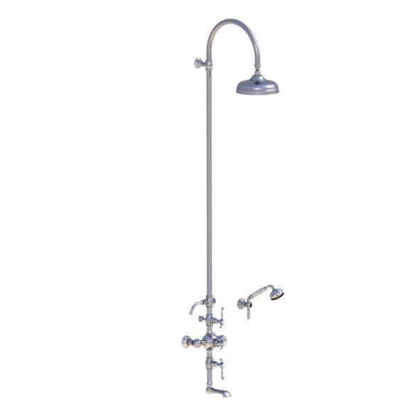 Sen cây điều chỉnh nhiệt độ, bát sen ø220mm cổ điển bằng đồng Montmartre - 07754