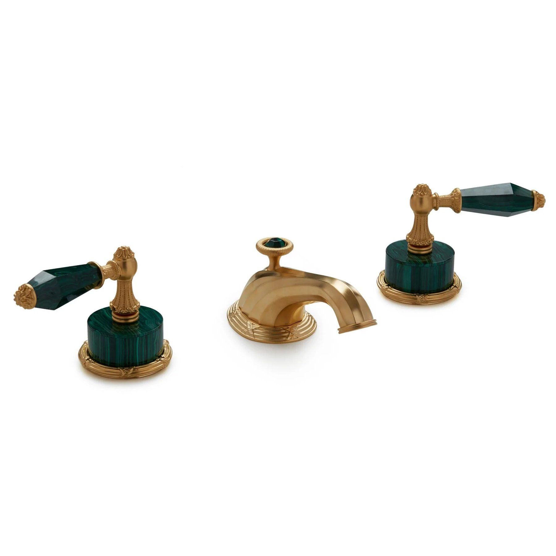  Vòi chậu lavabo cổ điển Malachite SW bằng đồng - 0914BSN818-MALA 