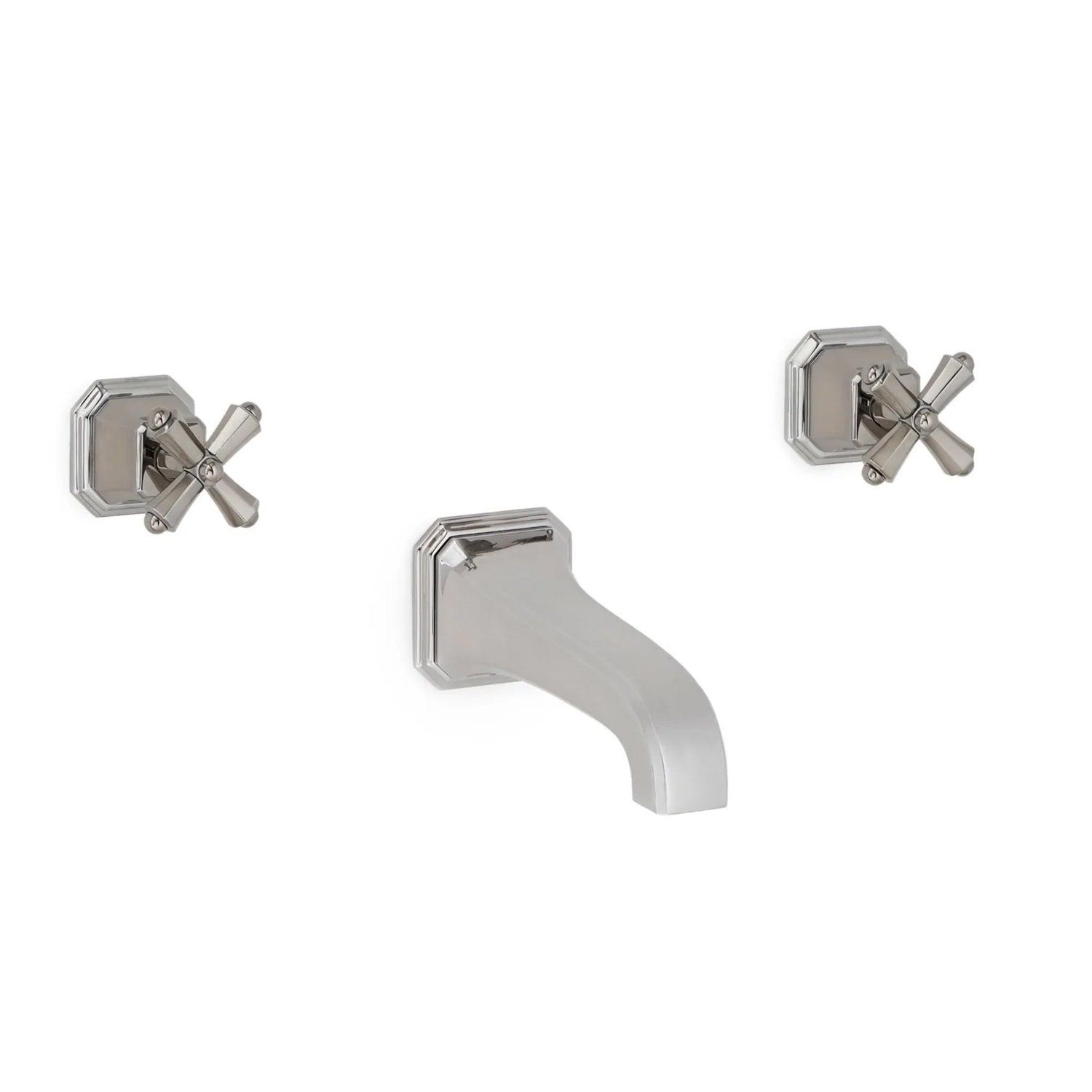 Vòi bồn tắm ba lỗ gắn tường cổ điển Harrison bằng đồng - 0981TUB824S