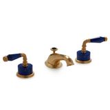  Vòi chậu lavabo cổ điển Lapis Lazuli bằng đồng - 1029BSN818-LAPI 