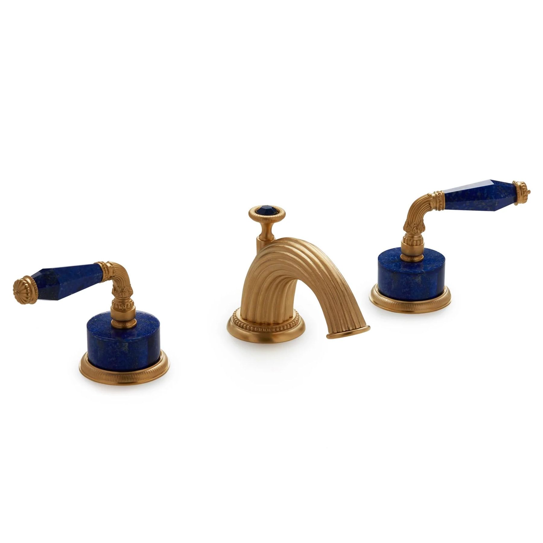  Vòi chậu lavabo cổ điển Lapis Lazuli bằng đồng - 1029BSN821-LAPI 