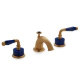  Vòi chậu lavabo cổ điển Lapis Lazuli bằng đồng - 1030BSN821-LAPI 