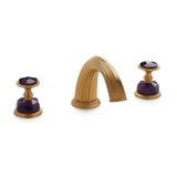  Vòi bồn tắm ba lỗ cổ điển Amethyst bằng đồng - 1065DKT813-AMET 