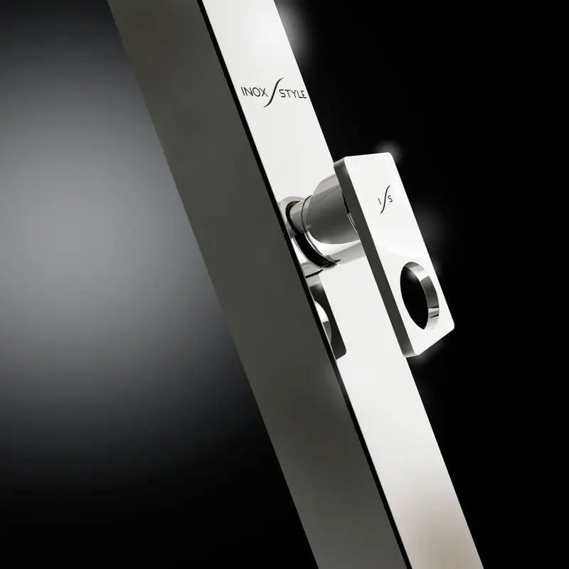 Sen cây ngoài trời có vòi rửa chân Eidothea stainless steel - 11030-ML