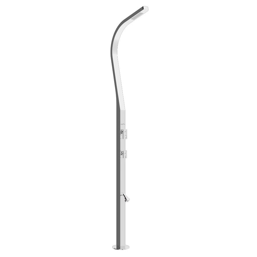 Sen cây ngoài trời có vòi rửa chân Eidothea stainless steel - 11030-ML