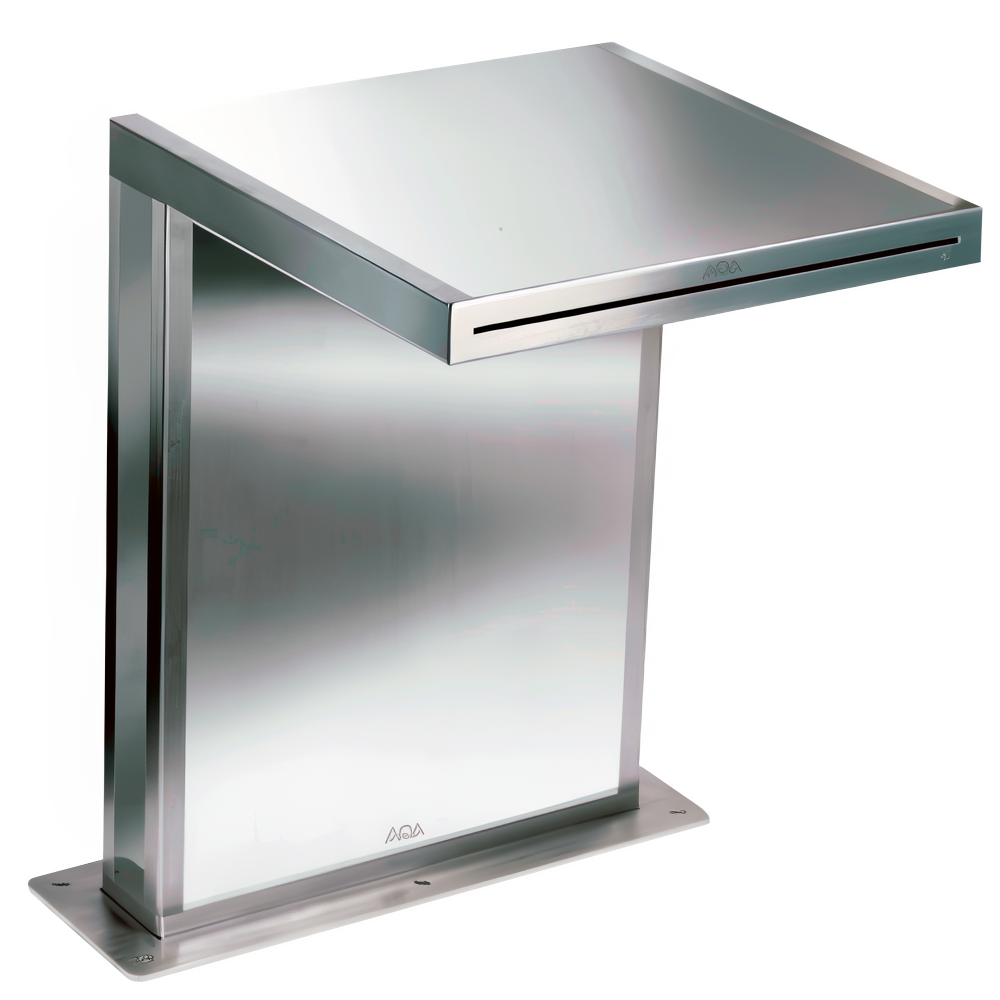 Thác nước hồ bơi ngoài trời bằng AISI 316L stainless steel (chống thời tiết đại dương) - AQA111