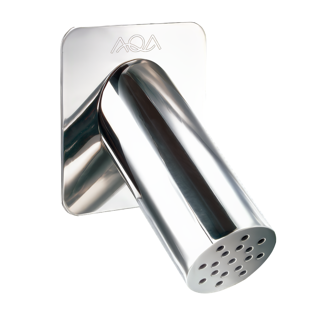Súng bắn nước hồ bơi gắn tường ngoài trời bằng AISI 316L stainless steel (chống thời tiết đại dương) - AQAC115