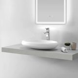  Chậu lavabo solid surface - 1155 