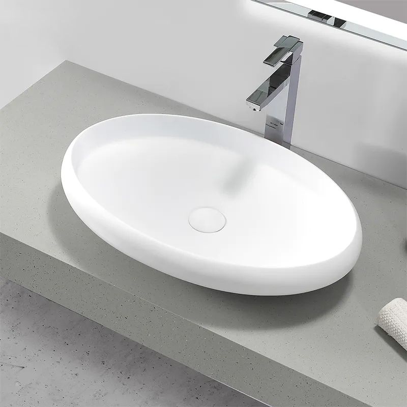  Chậu lavabo solid surface - 1155 