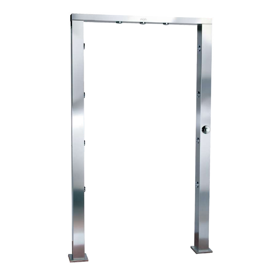 Cánh cổng vòi sen ngoài trời bằng AISI 316L stainless steel (chống thời tiết đại dương) - AQA119