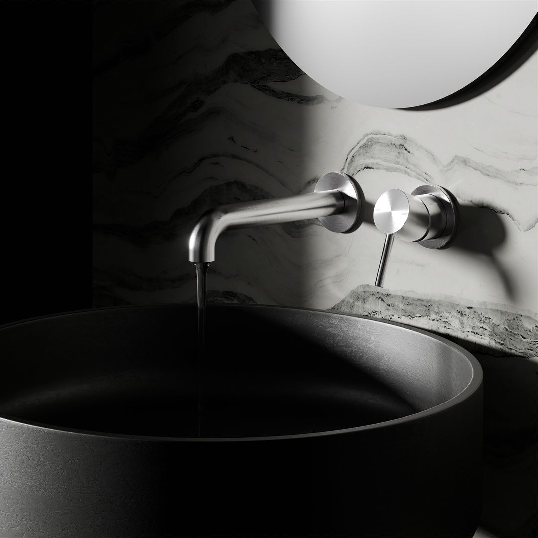 Vòi chậu lavabo gắn tường SS316L Zenne - RN162210b185