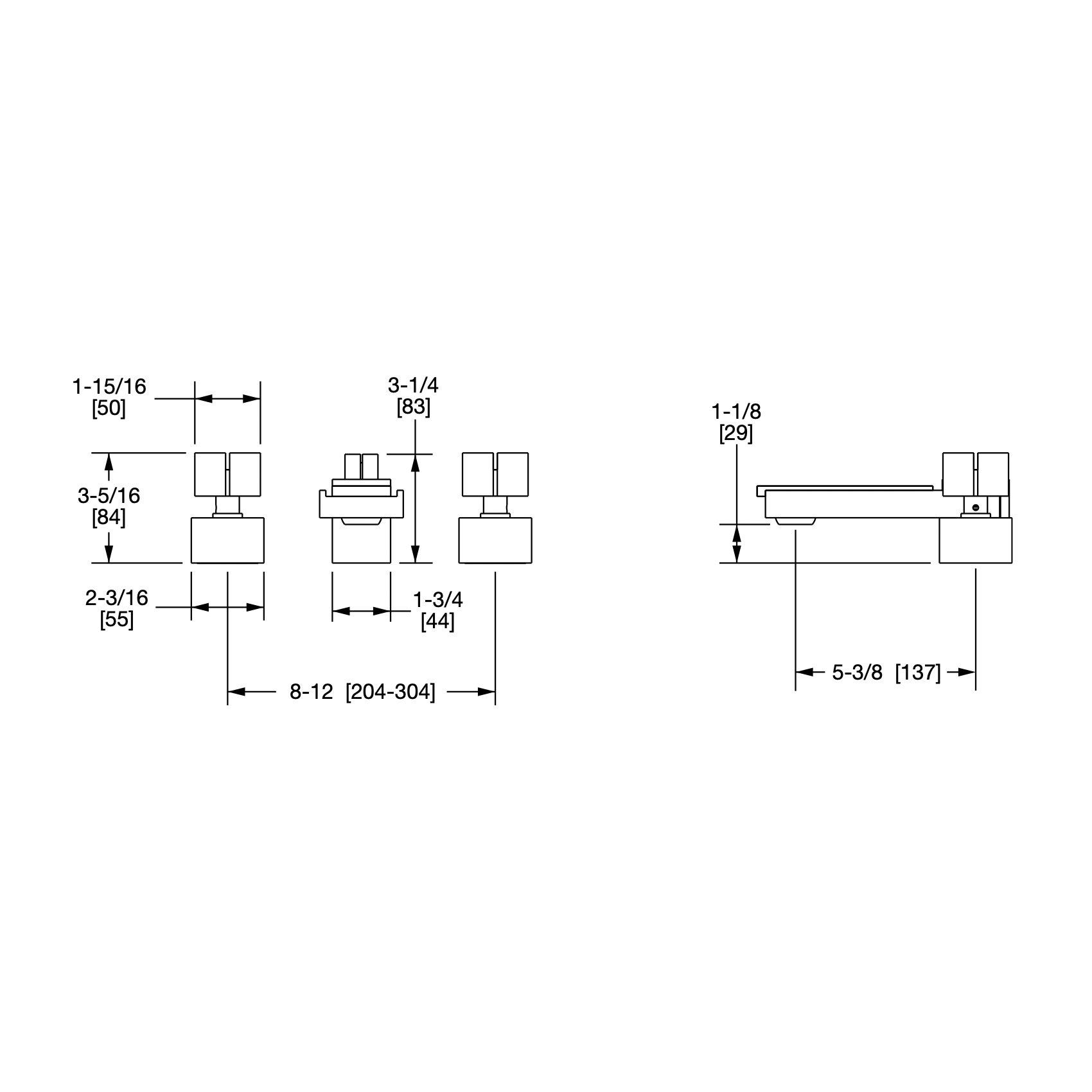  Vòi chậu rửa mặt bằng đồng Apollo Metal - 2003BSN801 