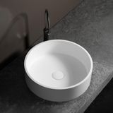  Chậu lavabo solid surface tròn đường kính Ø400mm - 2115 