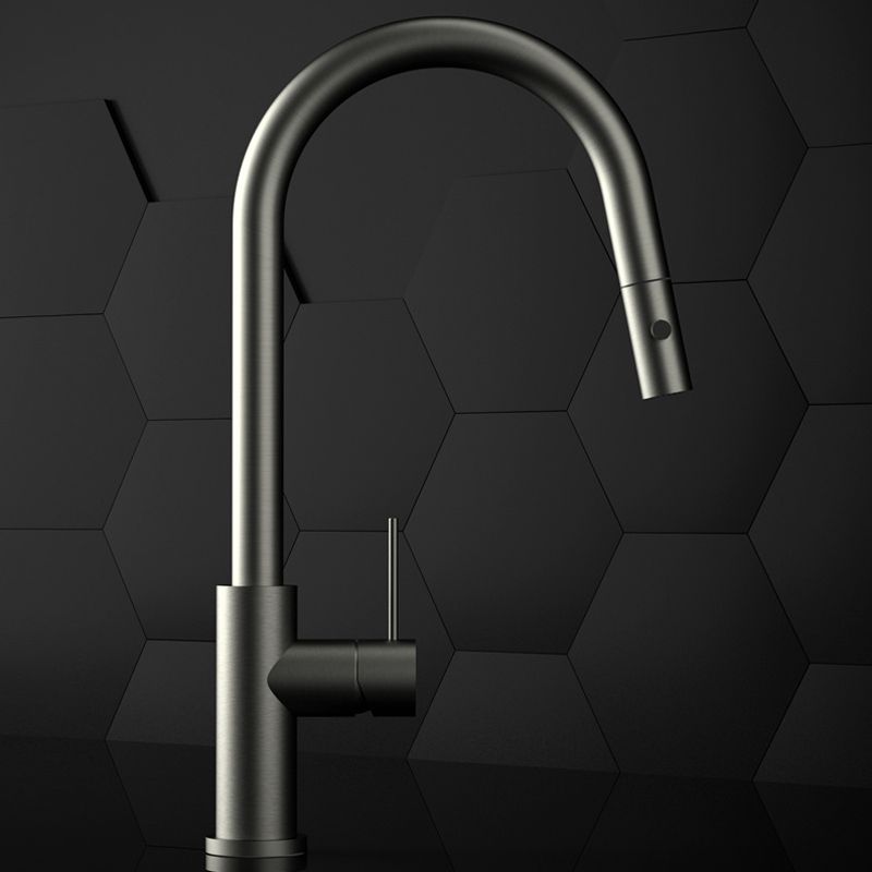 Vòi bếp rửa chén bát đầu vòi kéo ra bằng đồng Accem - 221908