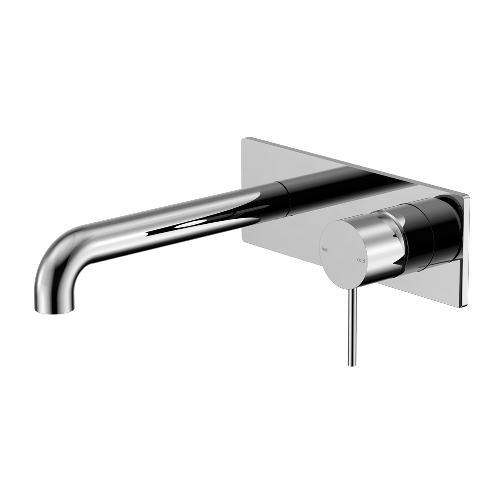 Vòi chậu lavabo gắn tường dài 120/160/185/230/260mm bằng đồng Accem - 221910a