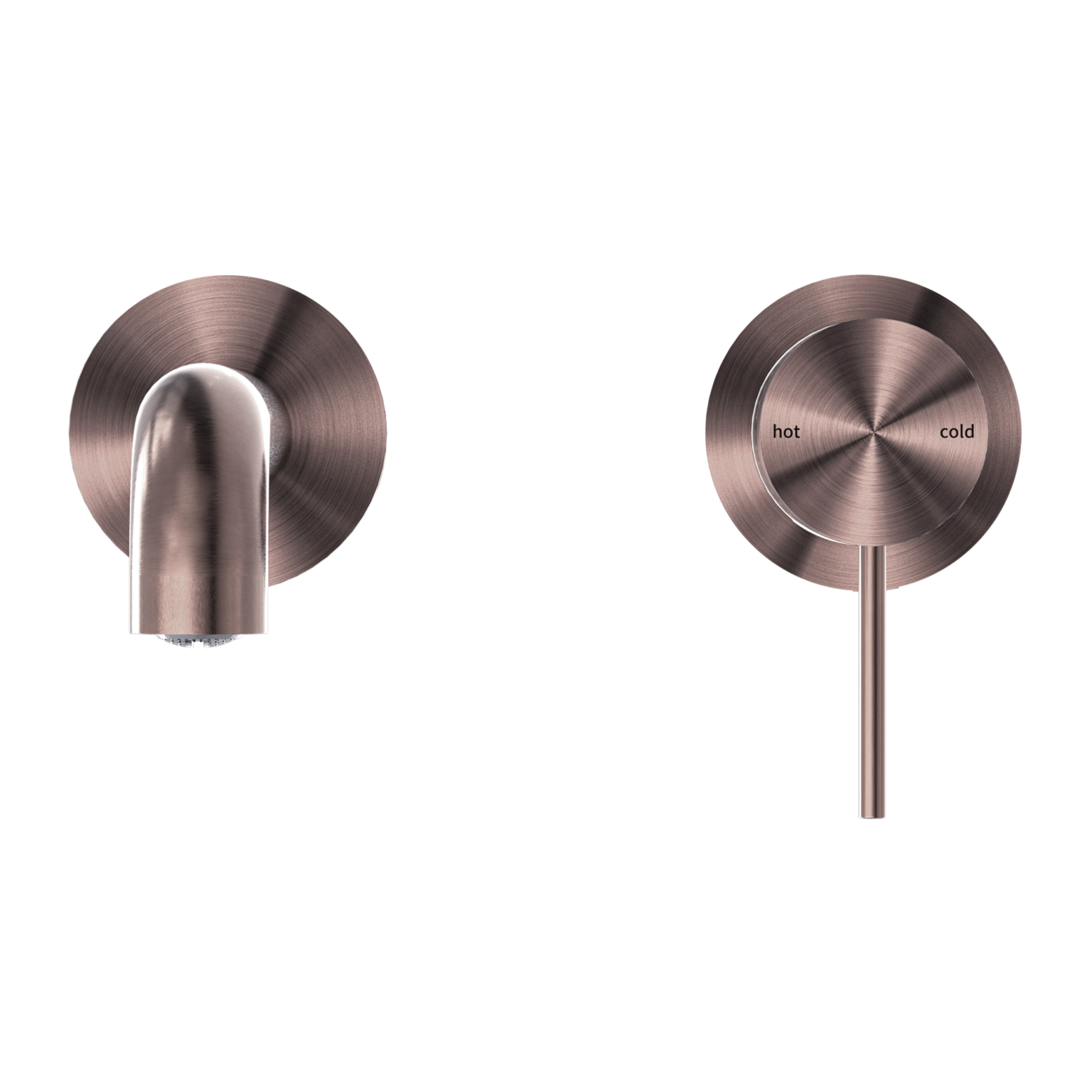 Vòi chậu lavabo gắn tường dài 120/160/185/230/260mm bằng đồng Accem - 221910c