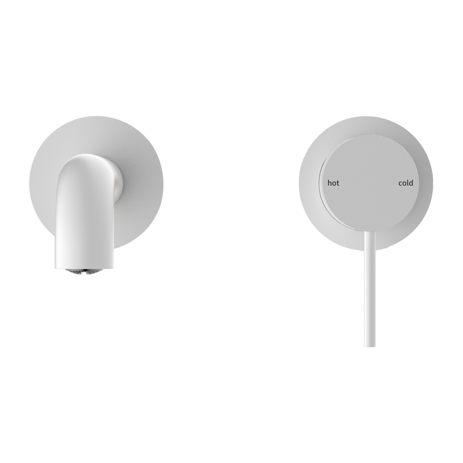 Vòi chậu lavabo gắn tường dài 120/160/185/230/260mm bằng đồng Accem - 221910c