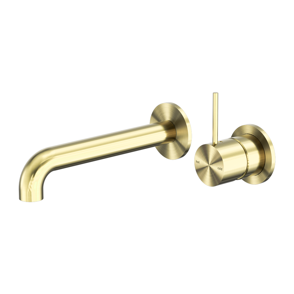 Vòi chậu lavabo gắn tường dài 120/160/185/230/260mm bằng đồng Accem - 221910d