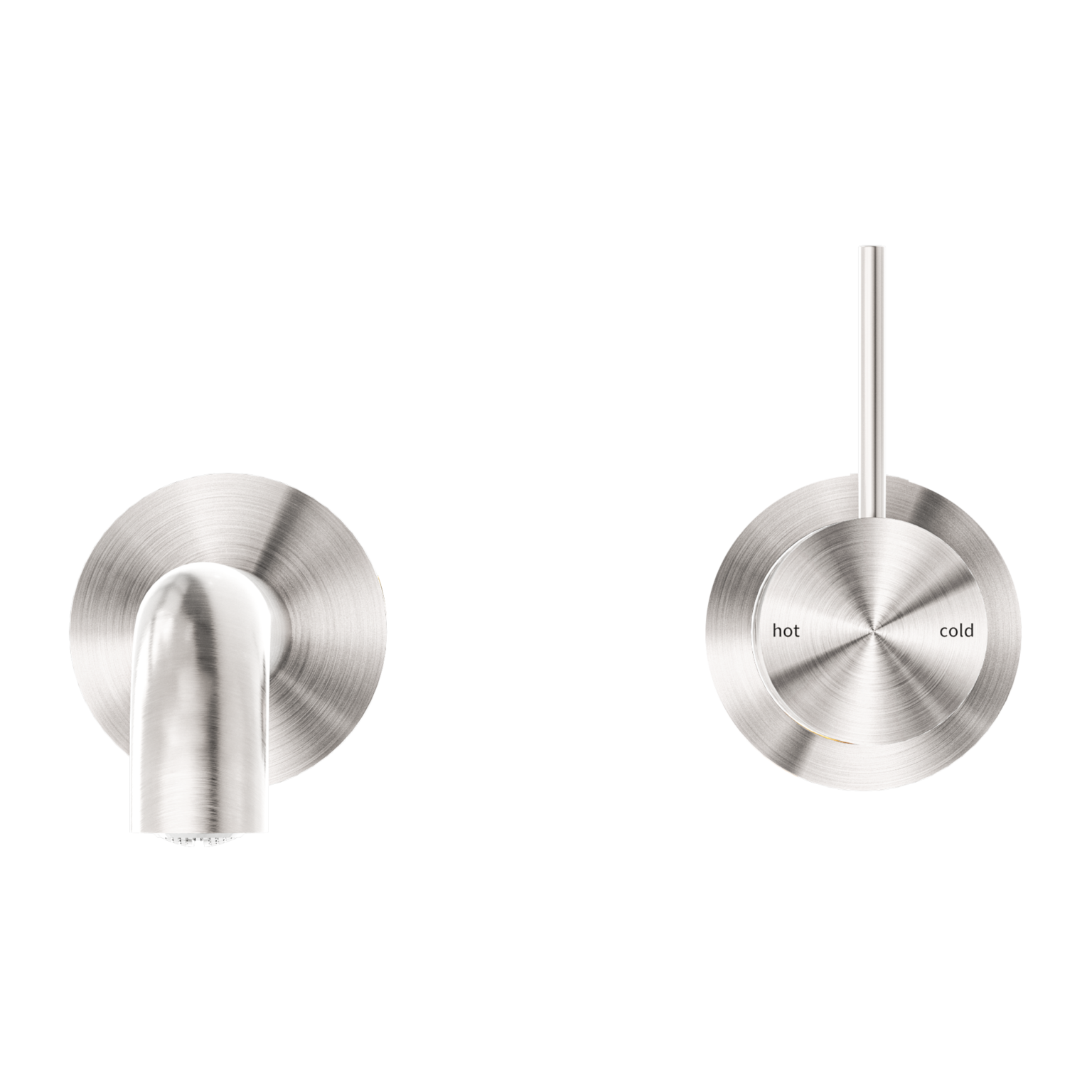 Vòi chậu lavabo gắn tường dài 120/160/185/230/260mm bằng đồng Accem - 221910d
