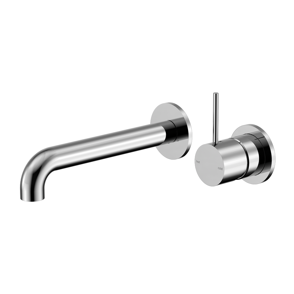Vòi chậu lavabo gắn tường dài 120/160/185/230/260mm bằng đồng Accem - 221910d