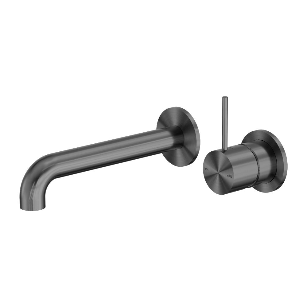 Vòi chậu lavabo gắn tường dài 120/160/185/230/260mm bằng đồng Accem - 221910d