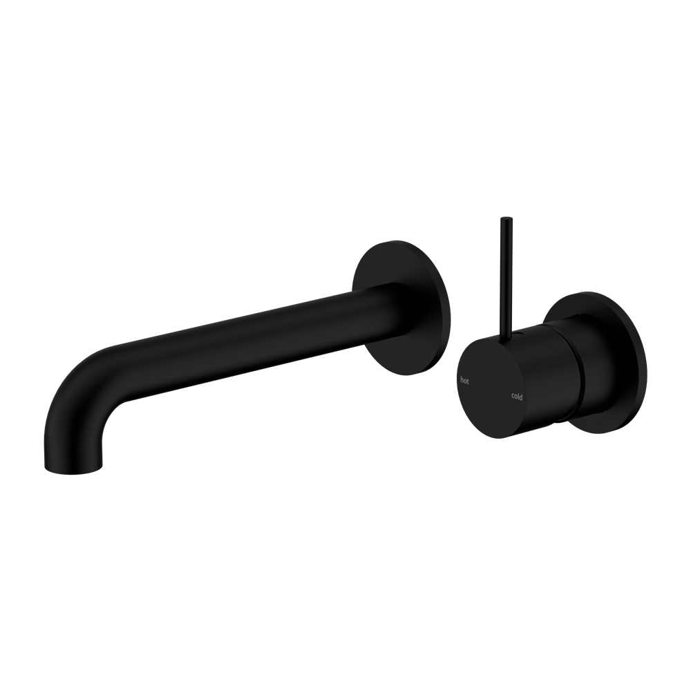 Vòi chậu lavabo gắn tường dài 120/160/185/230/260mm bằng đồng Accem - 221910d