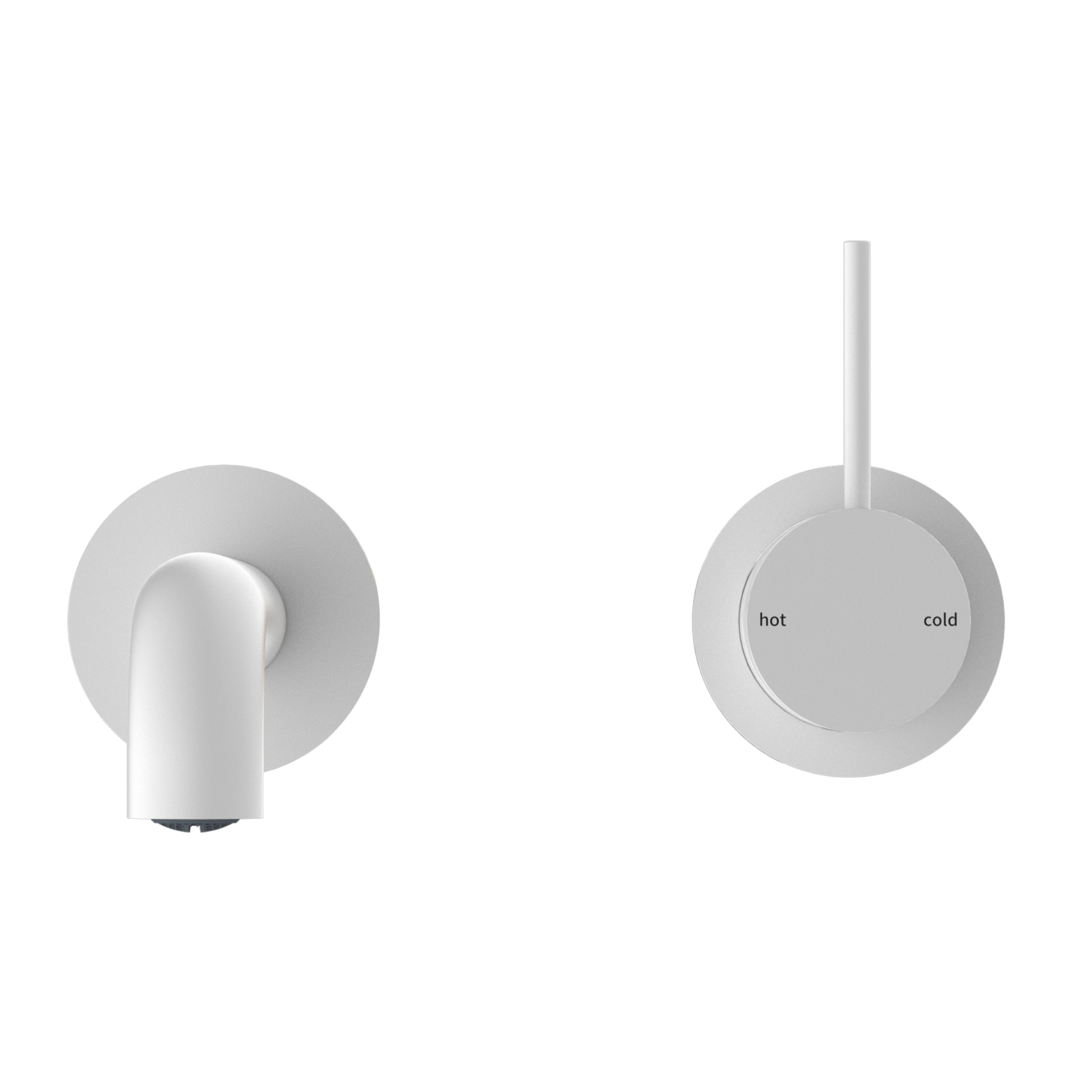 Vòi chậu lavabo gắn tường dài 120/160/185/230/260mm bằng đồng Accem - 221910d