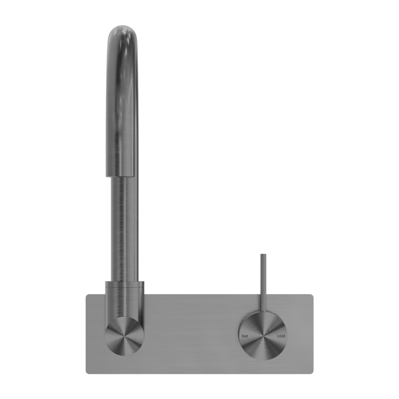 Vòi chậu lavabo gắn tường xoay 180 độ bằng đồng Accem - 221910p