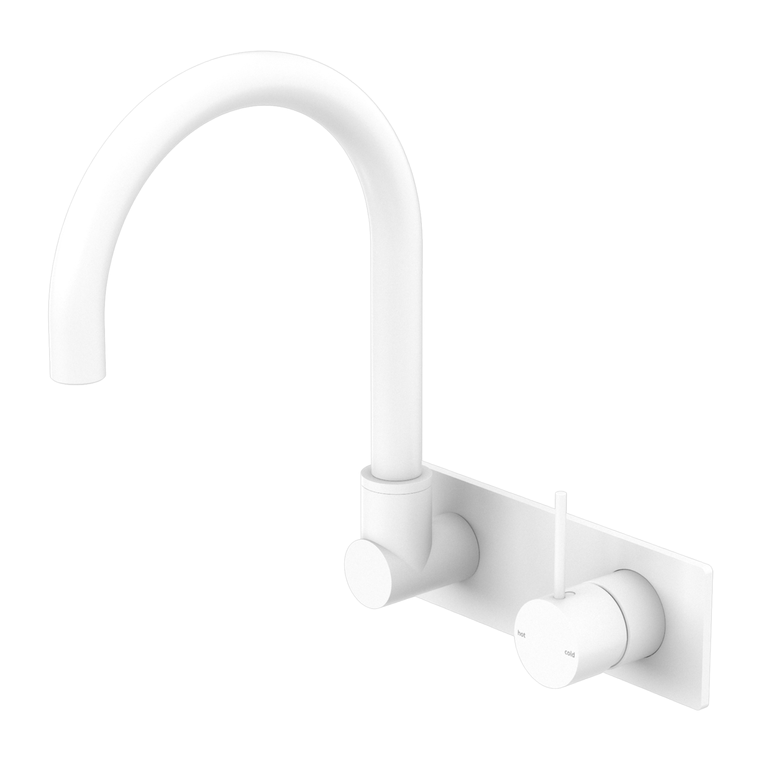 Vòi chậu lavabo gắn tường xoay 180 độ bằng đồng Accem - 221910p