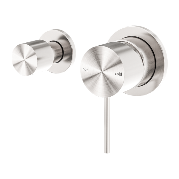 Bộ trộn 2 đầu ra nằm ngang nóng lạnh bằng đồng Accem - 221911u