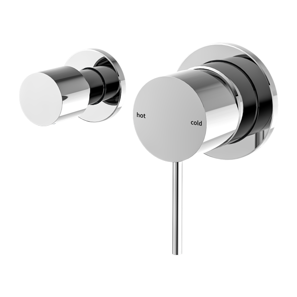 Bộ trộn 2 đầu ra nằm ngang nóng lạnh bằng đồng Accem - 221911u