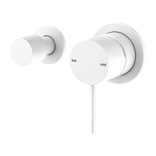 Bộ trộn 2 đầu ra nằm ngang nóng lạnh bằng đồng Accem - 221911u