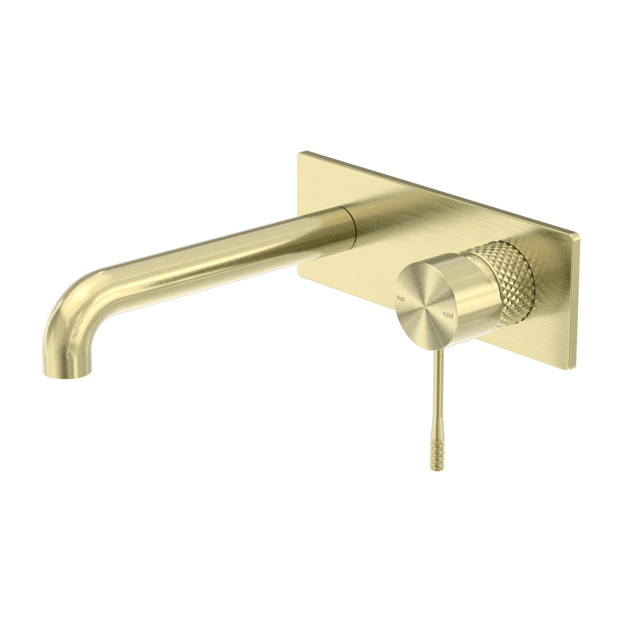 Vòi chậu lavabo gắn tường dài 120mm bằng đồng Lapone - RN251907a120