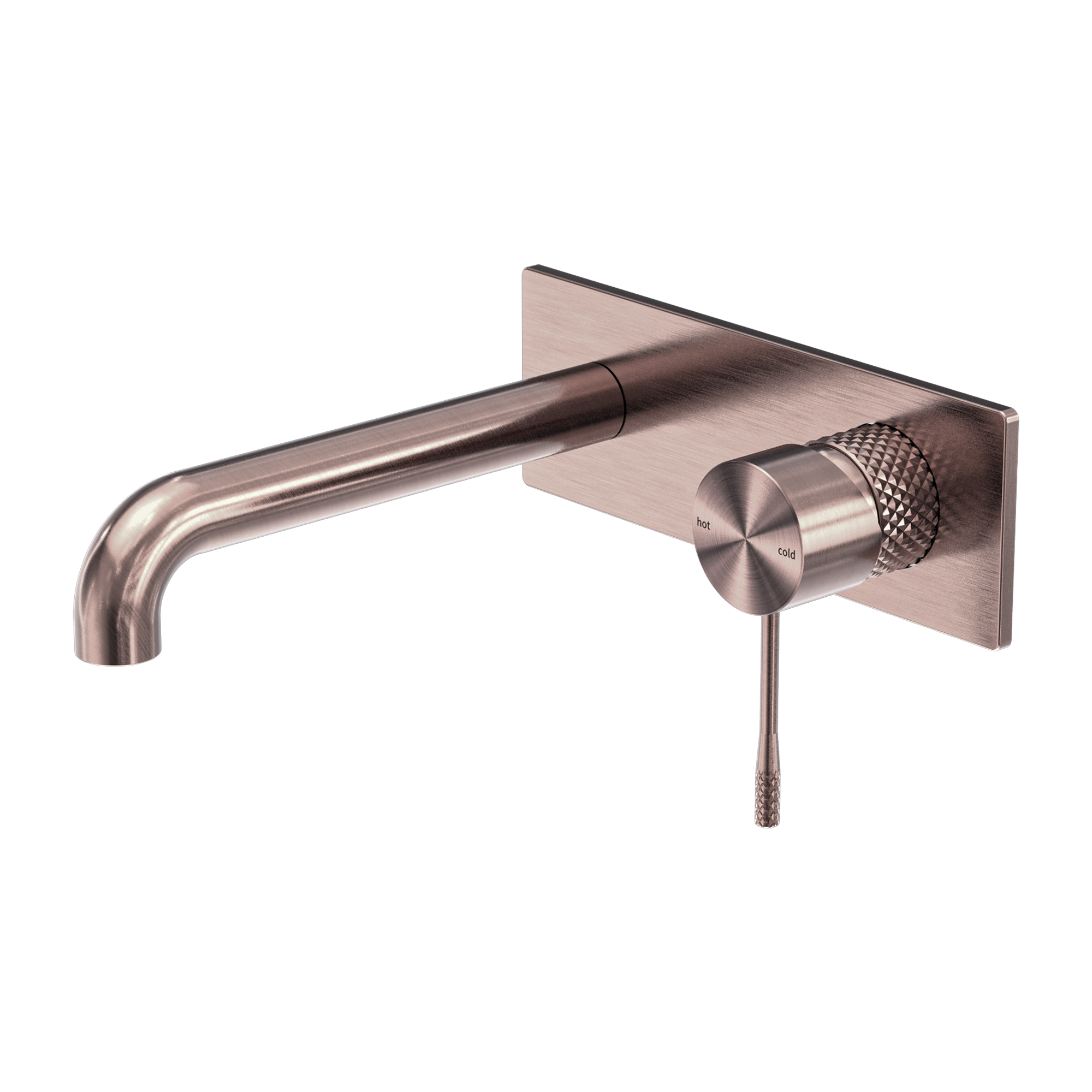 Vòi chậu lavabo gắn tường dài 120mm bằng đồng Lapone - RN251907a120