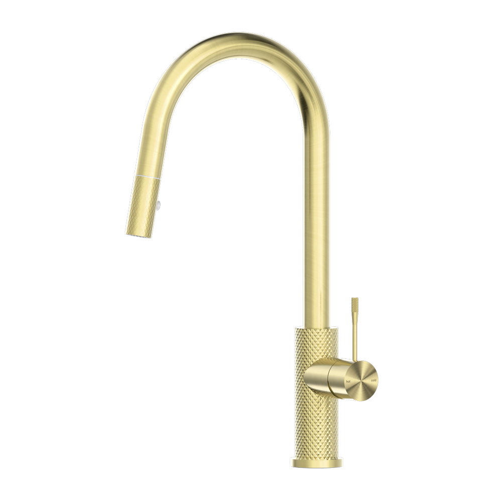 Vòi bếp rửa chén bát đầu vòi kéo ra bằng đồng Lapone - 251908